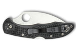 Couteau pliant Spyderco Delica 4 C11FPWCBK Wharncliffe manche nylon/fibre de verre noir 10,8cm