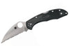 Couteau pliant Spyderco Delica 4 à dents C11FSWCBK manche en nylon/fibres de verre noir 10,8cm