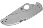 Couteau pliant Spyderco Delica 4 C11PS lame semi-dentée manche inox 10,7cm