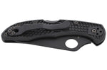 Couteau pliant Spyderco Delica 4 C11PSBBK semi denté manche nylon/fibre de verre noir 10,8cm
