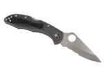 Couteau pliant Spyderco Delica 4 C11PSFG vert feuillage en nylon/fibre de verre 10,8cm