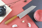 Couteau kiritsuke japonais artisanal Wusaki Migaki G3 21cm