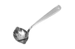 Cuillère à sauce en acier inoxydable pour jus gras et maigre