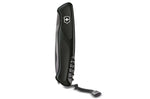 Couteau suisse Victorinox Ranger grip 55 onyx Black Edition 130mm 12 fonctions