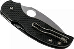 Couteau pliant Spyderco Sage 5 C123PBK manche en nylon/fibre de verre noir 10,6cm