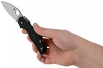 Couteau pliant Spyderco Sage 5 C123PBK manche en nylon/fibre de verre noir 10,6cm