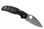 Couteau pliant Spyderco Sage 5 C123PBK manche en nylon/fibre de verre noir 10,6cm
