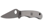 Couteau pliant Spyderco Bug C133P manche inox 4,1cm