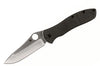 Couteau pliant Spyderco Bradley 2 Folder C134CFP2 manche fibre de carbone/G10 noir 12,6cm