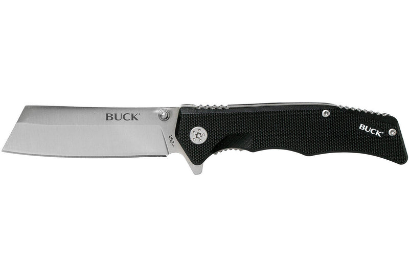 Couteau pliant BUCK TRUNK 0252 manche G10 10,2cm - Noir