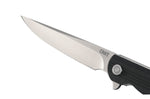 Couteau pliant CRKT Plus Large 3810 manche noir nylon et fibre de verre 11,5cm