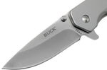 Couteau pliant BUCK ODESSA 0254SSS manche acier inox 11,1cm