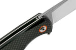 Couteau pliant BUCK HAXBY 0259CFS manche fibre de carbone noir 12,7cm
