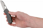 Couteau pliant Spyderco Techno 2 C158TIP2 manche en titane 8,8cm