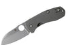 Couteau pliant Spyderco Techno 2 C158TIP2 manche en titane 8,8cm