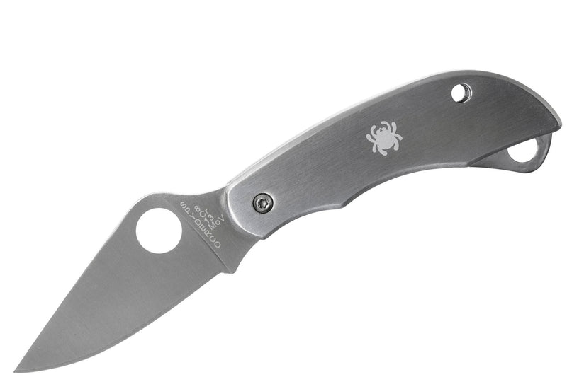 Couteau pliant Spyderco Clipitool C169P manche en acier 6,5cm + ciseau