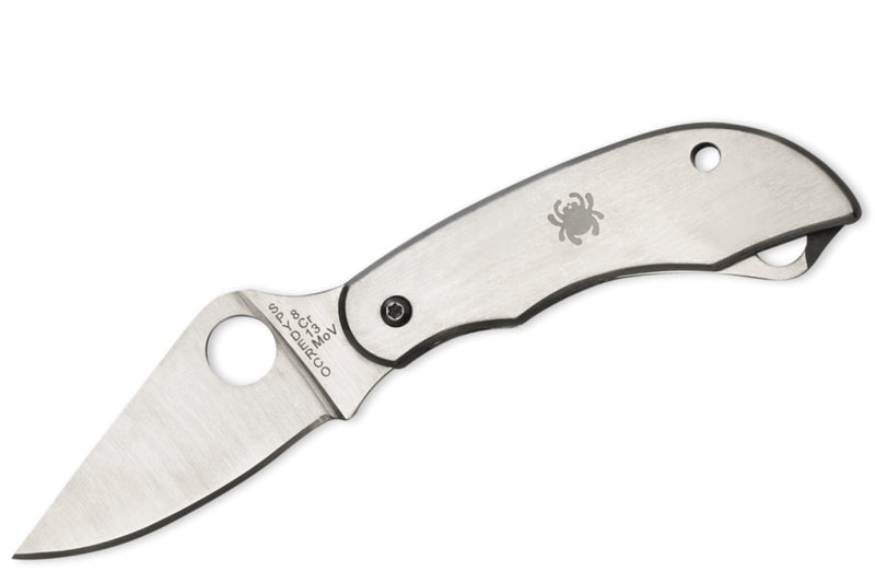 Couteau pliant Spyderco Clipitool C175P manche en acier 6,5cm + ouvre bouteille
