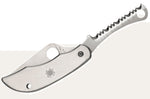 Couteau pliant Spyderco Clipitool C176PS manche en acier 6,5cm + scie
