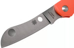 Couteau pliant Spyderco Roadie C189POR manche en nylon/fibre de verre orange 7,6cm