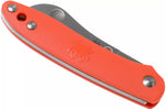 Couteau pliant Spyderco Roadie C189POR manche en nylon/fibre de verre orange 7,6cm