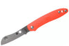 Couteau pliant Spyderco Roadie C189POR manche en nylon/fibre de verre orange 7,6cm