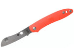 Couteau pliant Spyderco Roadie C189POR manche en nylon/fibre de verre orange 7,6cm