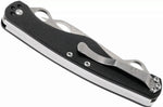 Couteau pliant Spyderco Clipitool standard C208GP manche en G10 noir 12,9cm