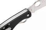 Couteau pliant Spyderco Clipitool standard C208GP manche en G10 noir 12,9cm