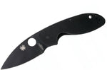 Couteau pliant Spyderco Efficient C216GPBBK manche en G10 lame noire 10,4cm
