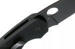 Couteau pliant Spyderco Efficient C216GPBBK manche en G10 lame noire 10,4cm