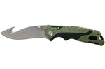 Couteau pliant BUCK PURSUIT LARGE GUTHOOK 0660GRG manche nylon/fibres de verre 12,6cm + Étui
