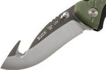 Couteau pliant BUCK PURSUIT LARGE GUTHOOK 0660GRG manche nylon/fibres de verre 12,6cm + Étui