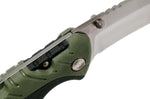 Couteau pliant BUCK PURSUIT LARGE GUTHOOK 0660GRG manche nylon/fibres de verre 12,6cm + Étui