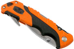Couteau pliant BUCK PURSUIT PRO GUTHOOK LARGE 0660ORG manche nylon/fibres de verre 12,6cm + Étui
