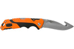 Couteau pliant BUCK PURSUIT PRO GUTHOOK LARGE 0660ORG manche nylon/fibres de verre 12,6cm + Étui