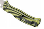 Couteau pliant Spdyerco Caribbean Sheepfoot C217GPSF manche en G10 à rayures noires et jaunes 12,3cm