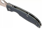 Couteau pliant Spyderco Polestar C220GPGY manche en G10 gris 11,5cm