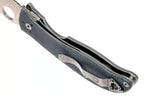 Couteau pliant Spyderco Polestar C220GPGY manche en G10 gris 11,5cm