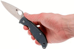 Couteau pliant Spyderco Polestar C220GPGY manche en G10 gris 11,5cm