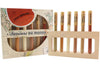 Coffret 6 épices en tube Le Monde en Tube Saveurs américaines + support bois