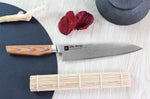 Couteau de chef japonais Shimomura Un-Ryu 21cm damas 33 couches