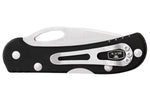 Couteau pliant BUCK MINI SPITFIRE 0726 manche alu 9,7cm - Noir