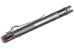 Couteau pliant BUCK MINI SPITFIRE 0726 manche alu 9,7cm - Noir
