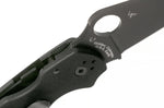 Couteau pliant Spyderco Para 3 C223GPBK lame noire manche en G10 10,9cm
