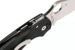 Couteau pliant Spyderco Para 3 C223GPS lame semi-dentée manche en G10 10,9cm