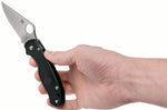 Couteau pliant Spyderco Para 3 C223PBK manche en nylon/fibre de verre noir 10,9cm