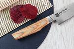 Couteau santoku japonais Shimomura Un-Ryu 16cm damas 33 couches