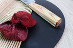 Couteau santoku japonais Shimomura Un-Ryu 16cm damas 33 couches