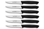 Boite de 6 couteaux à steak Fischer 100% français lames dentelées