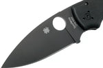Couteau pliant Spyderco Shaman C229GPBK lame noire manche en G10 11,9cm